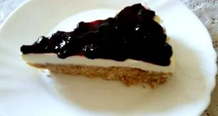 Recept Sajttorta tejszínnel