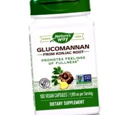 glükomannán rostforrás