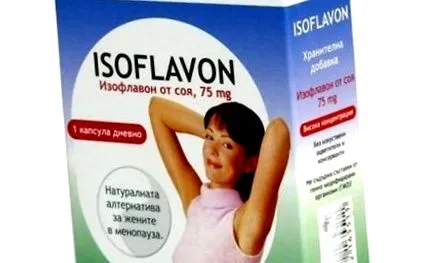 szója izoflavonok kupakok