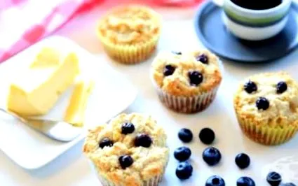 áfonyás muffin