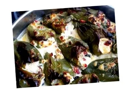 sajttal Töltött paprika