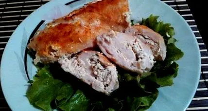 túróval filé