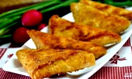 pita háromszögeket pita