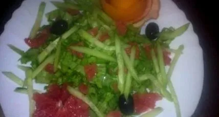 grapefruit saláta