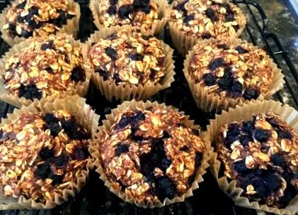 muffinokkal cseresznye