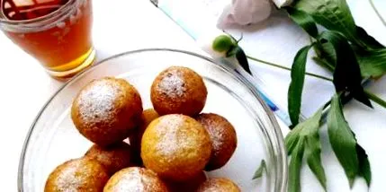 сирні пончики