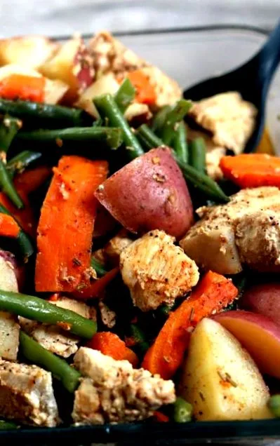 курка овочі