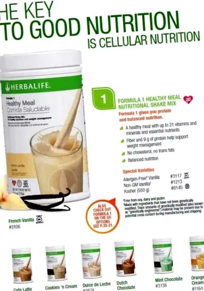 Herbalife termékek