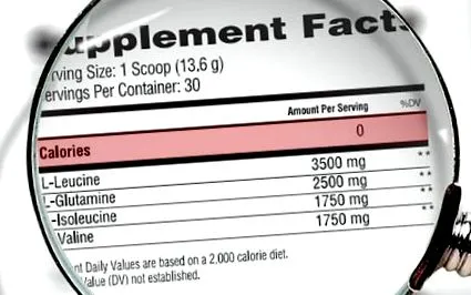 BCAA містять BCAA містять