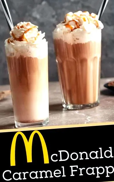 карамельний фраппе McDonald’s карамельного