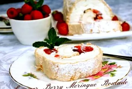 meringue roulade