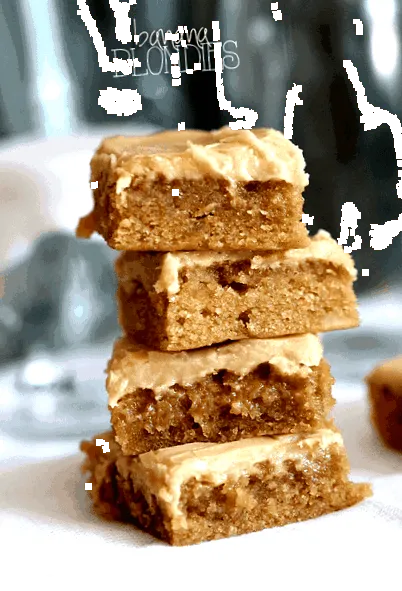 banana blondies