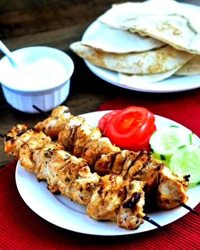 csirkés taouk