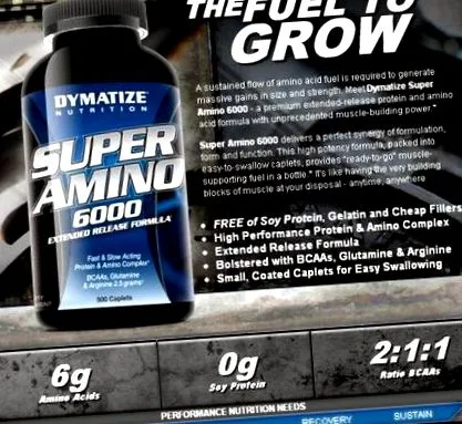 dymatize amino