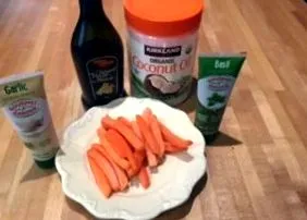 морквяний часнику