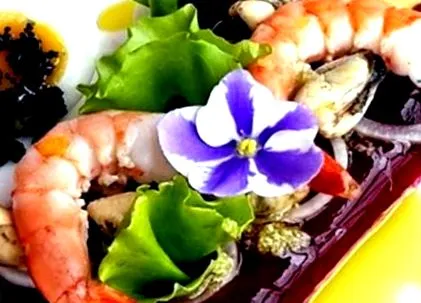морепродуктів салат