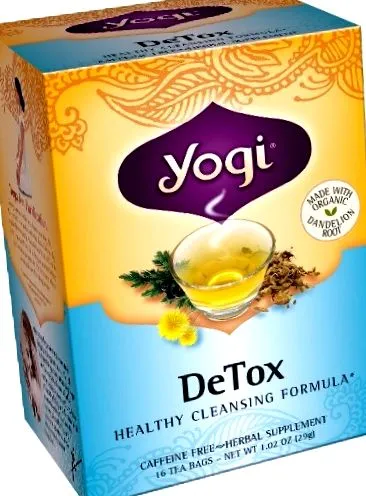детоксикації чаїв