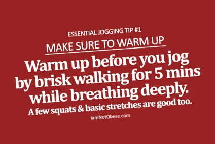 jogging