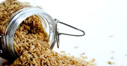 ориз кафявия