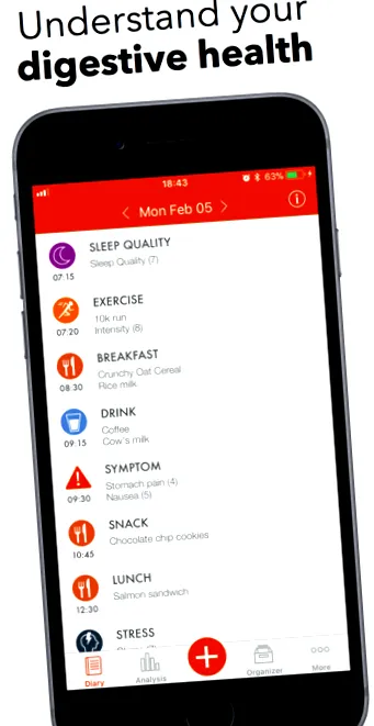 mysymptoms diary