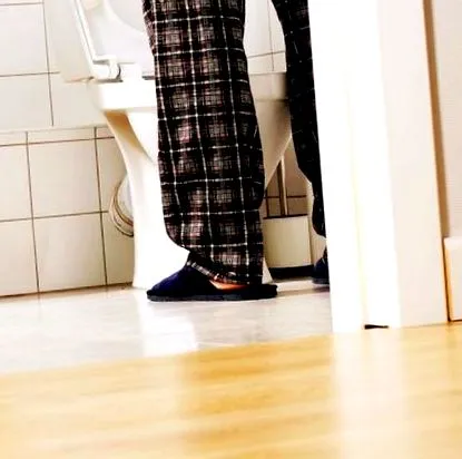 peeing