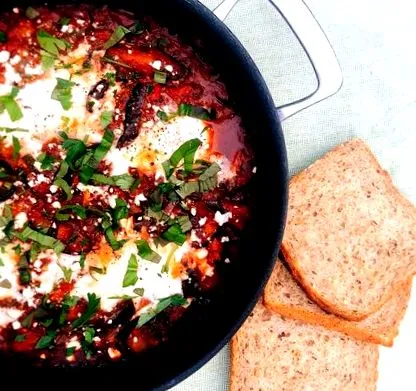 тиквички Shakshuka