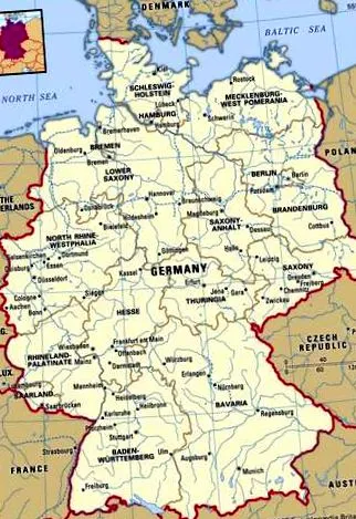 германия география