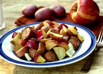ябълки картофи