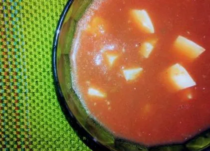 csésze Gazpacho