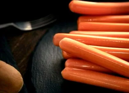 Bockwurst kolbász