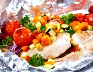 legume papillote