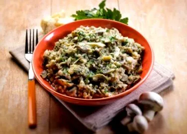 risotto ciuperci