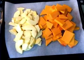 sütőbe tesszük