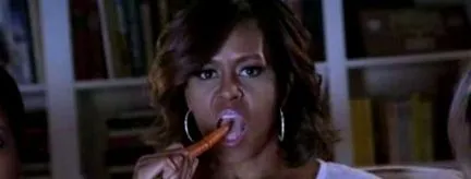 Michelle Obama harcol