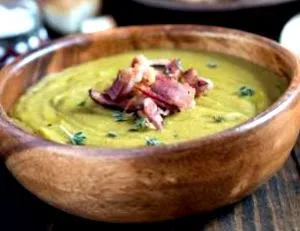 recept borsóleves