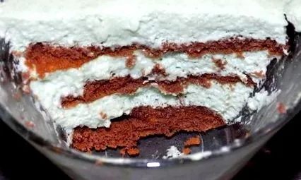 tiramisu ciocolată
