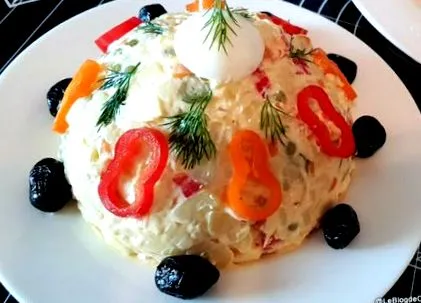 рецепт салат