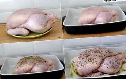 смажена курка