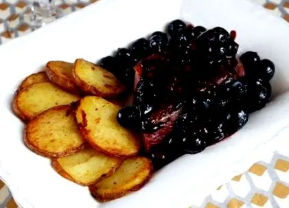 gourmandises áfonyával
