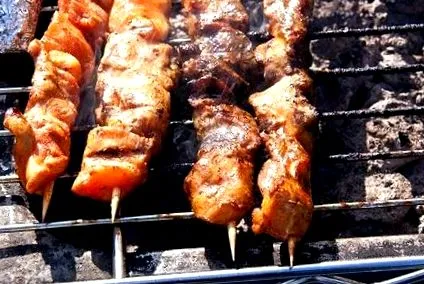 Csirke nyárs recept