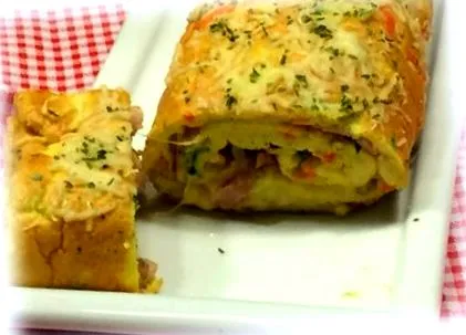 omletă legume