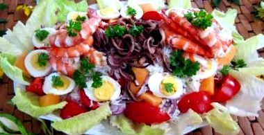скариди рецепта