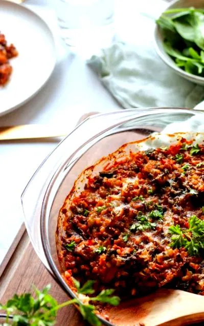 gratin hrișcă