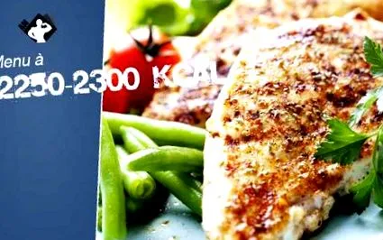 menü kcal