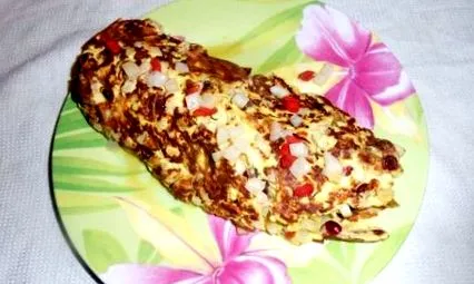 țelină omletă