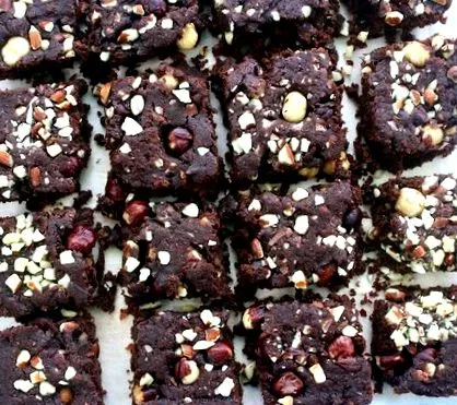 édesburgonyával brownie