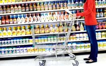 продуктами ліхтарі