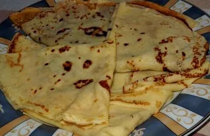 crêpes lapte