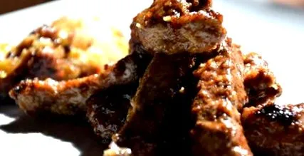 Borjúmáj recept