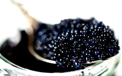 negru caviarul